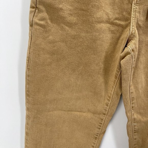 Sezane Pantalon Manu Jeans Cuffed Pants Beige Tan Womens Size 36 NWT - Picture 4 of 13